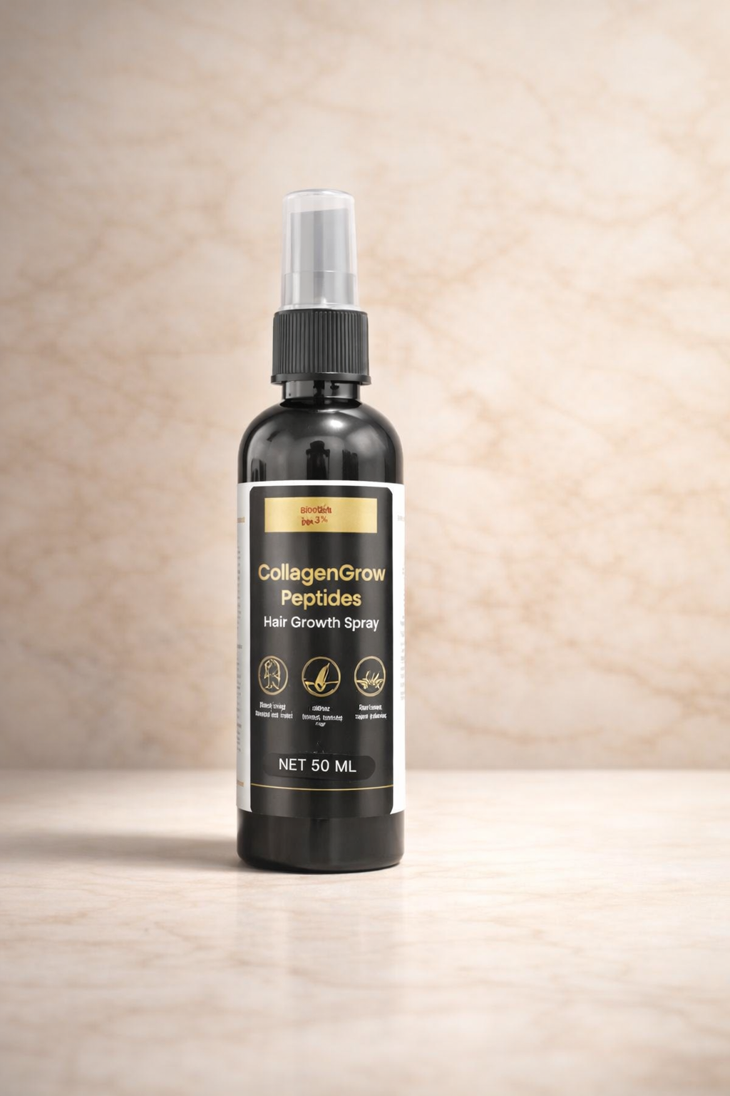 Collagen Grow Hair Restore Spray 50ml Each (Pack of 2)